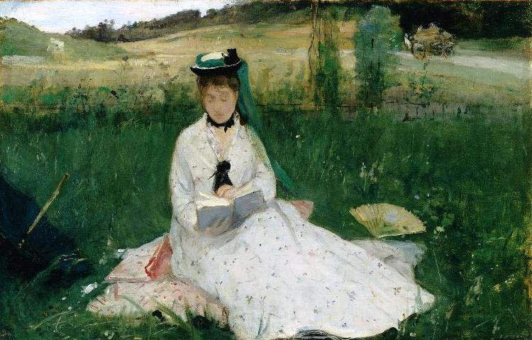 Berthe Morisot Reading, Spain oil painting art